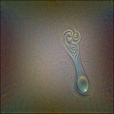 quite good spoon with curly handle