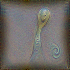 quite good spoon with curly handle