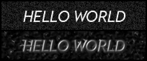 hello world rendered by network