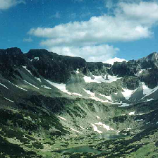 mountain target